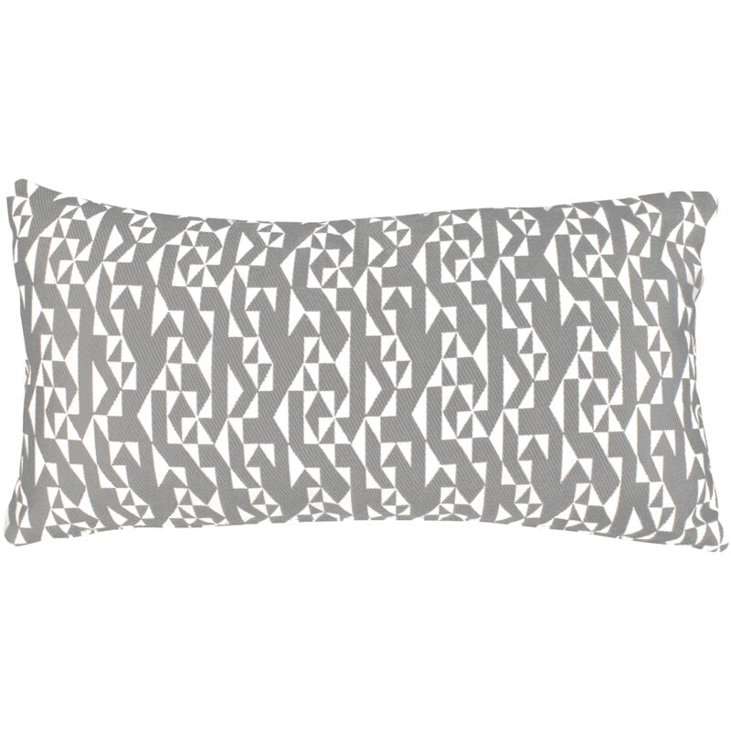 

Funda de Cojín con Estampado Geométrico Breda Kuatéh Gris 55x30 cm