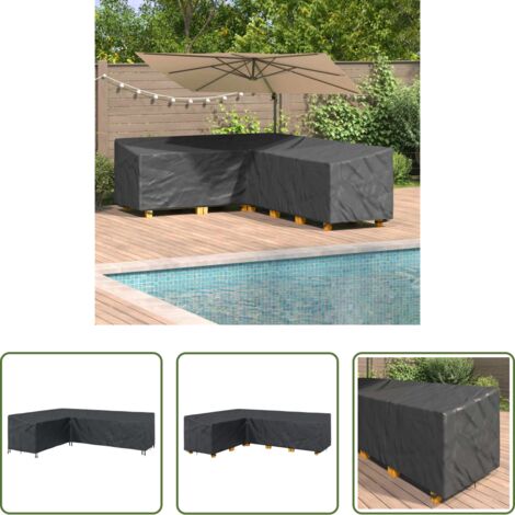 Funda de jardín -  Funda para muebles Negro