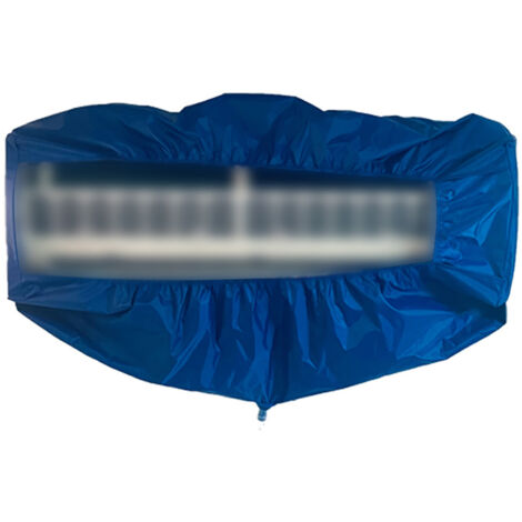 Funda de lavado universal para aire acondicionado mural, herramienta de limpieza con correa de sujeción y manguera de desagüe de 3 m.
