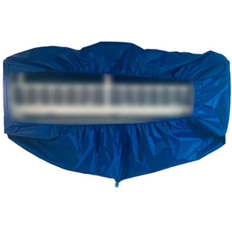 Funda de lavado universal para aire acondicionado mural, herramienta de limpieza con correa de sujeción y manguera de desagüe de 3 m.