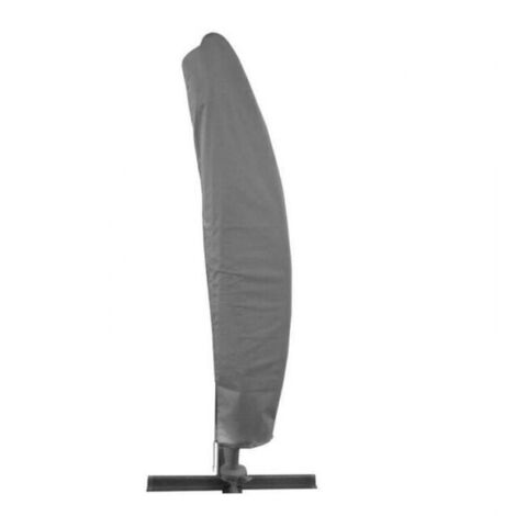 Funda de paraguas gris, funda de paraguas, resistente a la intemperie, a los rayos UV, al viento y a la nieve, 265 cm Práctica