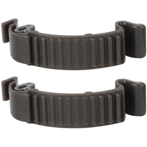Funda de plástico de dos piezas para motosierra con hebilla, compatible con Husqvarna 435, 440, 445, 450, 359, 351, 353, 357, 346XP y 575XP, 6 cm