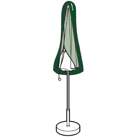 FUNDA DE PROTECCIÓN CUBRE SOMBRILLA Ø27-42x202cm 100gr/m²