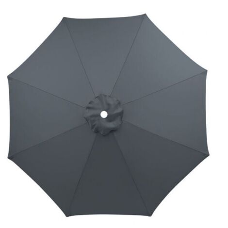 Funda de repuesto para paraguas de tela 3M, impermeable, resistente a los rayos UV, lavable, color gris