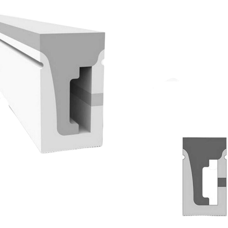 

Barcelona Led - Funda de silicona flexible 10x18mm para convertir tira LED a neón (5metros)