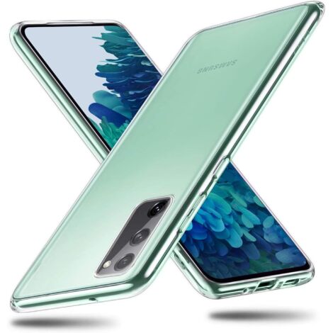FUNDA DE SILICONA PARA SAMSUNG GALAXY S20 FE 5G TRANSPARENTE ULTRALIGERA SM-G781B