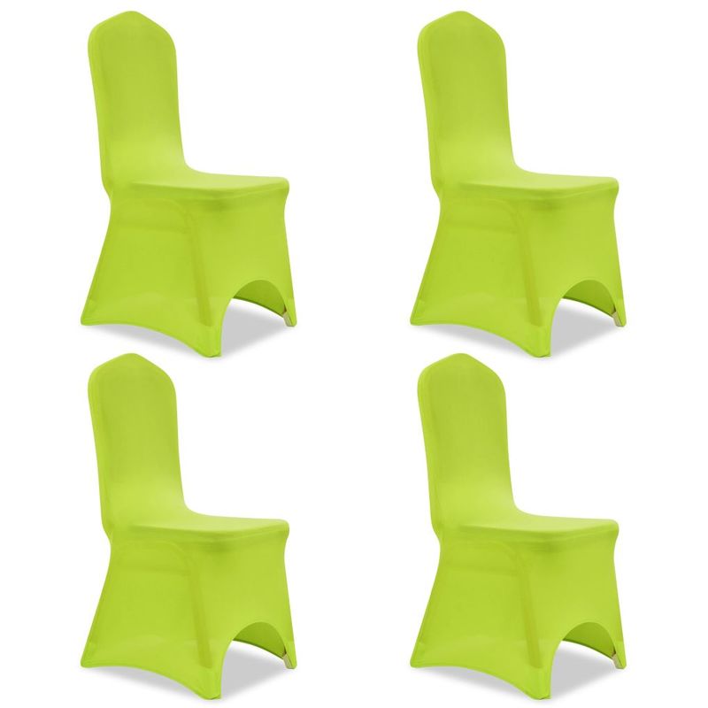 

Funda de silla elastica 4 unidades verde