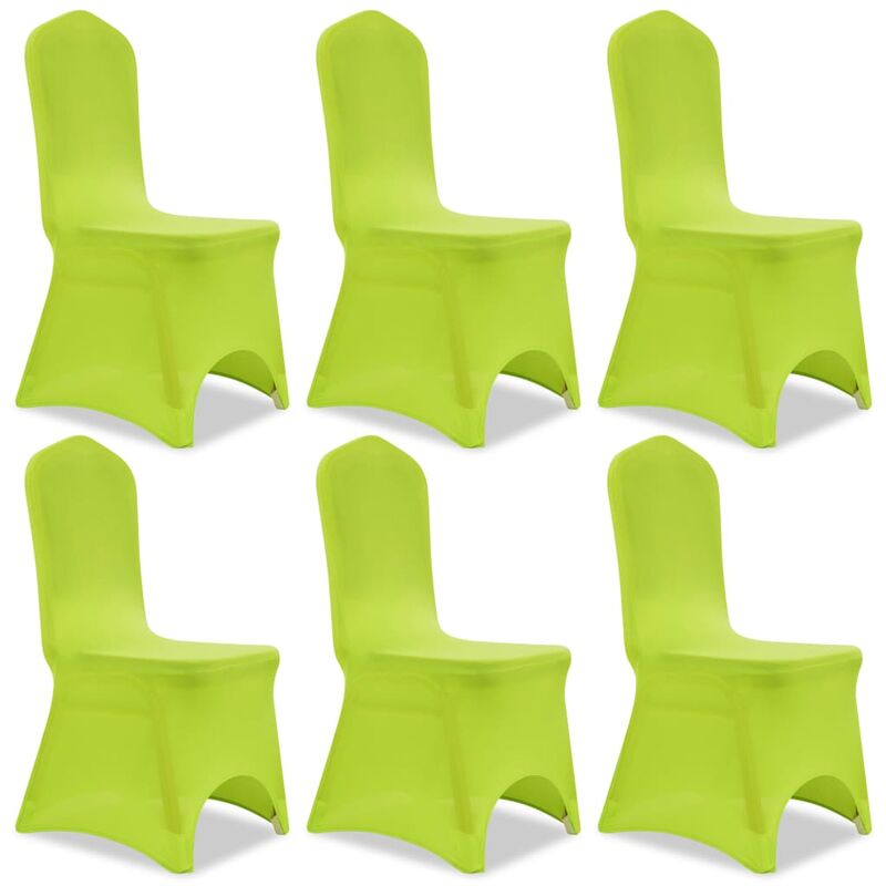 

Youthup - Funda de silla elástica 6 unidades verde - Verde