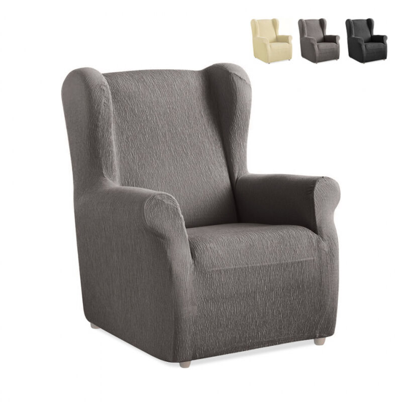 

Le Roi Du Relax - Funda de sofá de tela elástica universal Cuerta | Gris