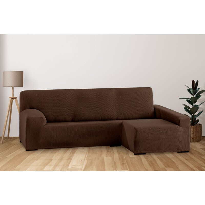 

Eiffel Textile - Funda de Sof� El�stica Adaptable. Modelo Rustica. Marron Chaise Longue Largo Derecha