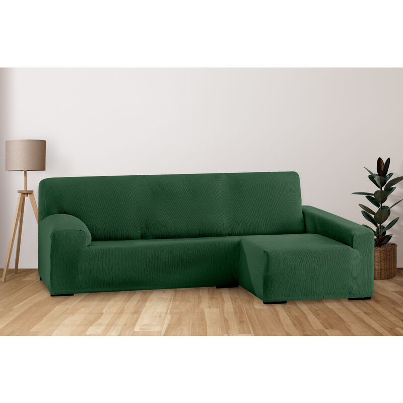 

Eiffel Textile - Funda de Sof� El�stica Adaptable. Modelo Rustica. Verde Chaise Longue Largo Derecha