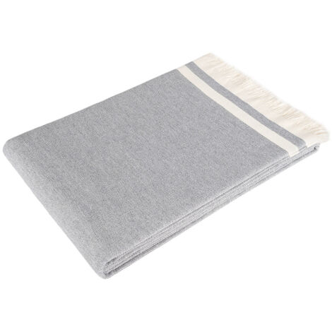 Funda de sofá, manta de sofá Cover 170 Cmx230 Cm Gris