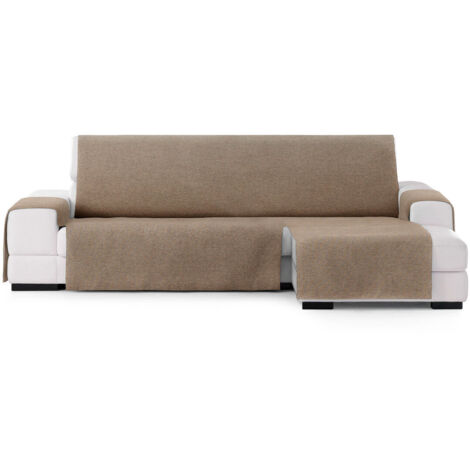 Funda de sofá Valeria península derecho beige 240