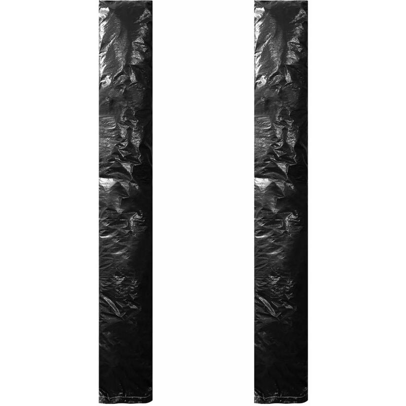 

Funda de sombrilla 2 uds con cremallera PE 175 cm