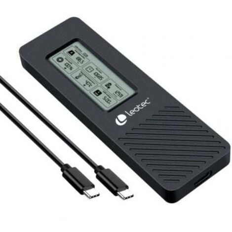 Funda Disco Duro LEOTEC LEM2EXT01 Negro