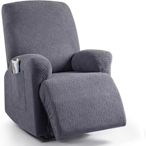 Funda elástica ajustable para sofá – Protección antimanchas, se adapta a todos los sofás.