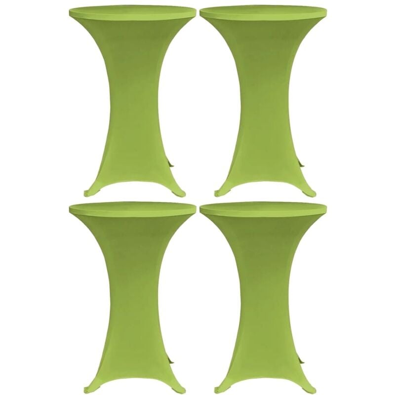 

Funda elástica para mesa 4 unidades 60 cm verde