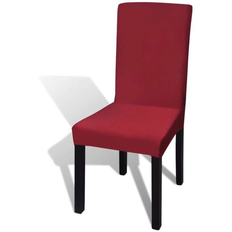 

Funda Elástica para Sillas con Respaldo 6 Unidades Burdeos - Rojo - Vidaxl