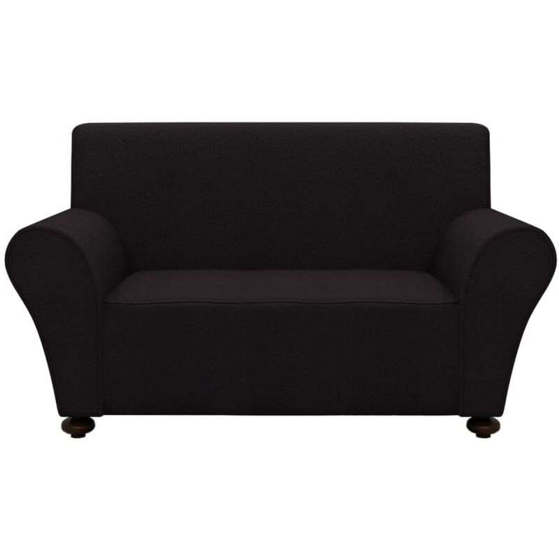 

Youthup - funda elástica para sofá de tela jersey de poliéster negra - Negro