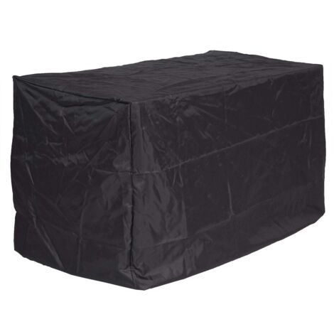 Funda HHG-648, lona protectora, juego de muebles de jardín, antracita, 75x180x120cm