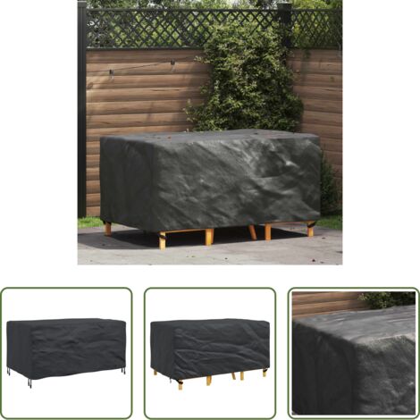 Funda impermeable -  Funda para muebles Liso Negro 160 x 100 x 70 cm 210D