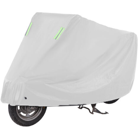 Funda impermeable para bicicleta de exterior, L: 20080105cm, plateada