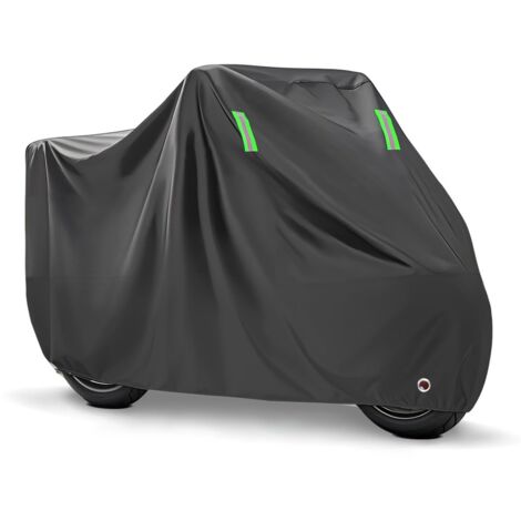 Funda impermeable para bicicleta - Fabricada en poliéster 210D - Resistente a la intemperie - 200 x 105 x 80 cm