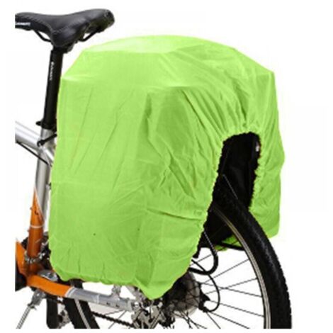 Funda impermeable para bicicleta, funda para portaequipajes trasero, funda para bolsas traseras, protección impermeable, ultraligera y plegable