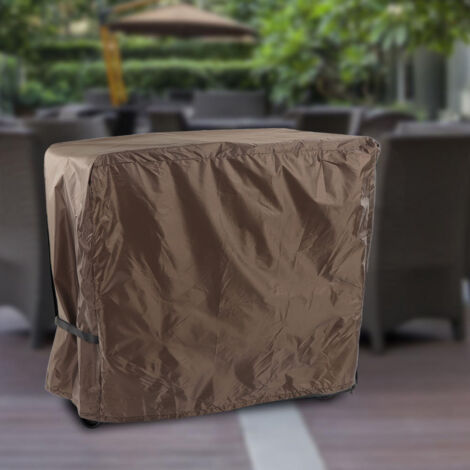 Funda impermeable para camiones frigoríficos de exterior, protección contra el viento, la lluvia, el sol y la suciedad, poliéster tafetán plateado 190T, 86 x 48 x 79 cm, con bolsa de almacenamiento.