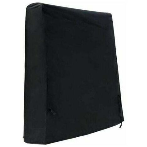 Funda impermeable para mesa de ping pong, para jardín, de tela Oxford 210D, color negro (165 x 70 x 185 cm)