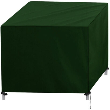 Funda impermeable para muebles de exterior, lona protectora para mesas de jardín, funda protectora para mesas y sillas, rectangular, antipolvo, 90 x 90 x 90 cm