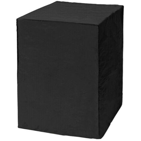 Funda impermeable para sillas de jardín apilables Oxford, funda para taburetes de bar de exterior, protección UV para muebles de jardín.