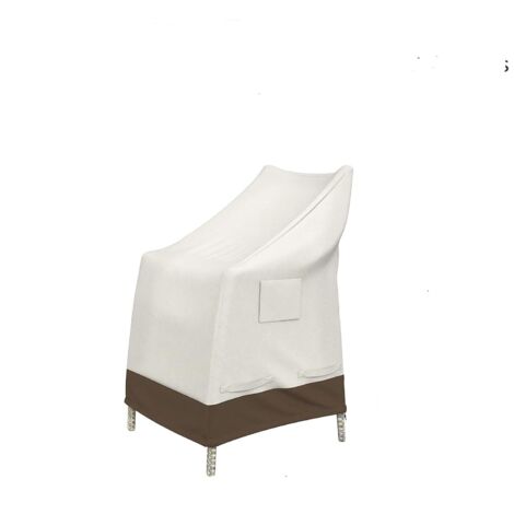 Funda impermeable para sofá, funda protectora antipolvo para mesa y sillas de jardín, 89 x 71 x 89 cm