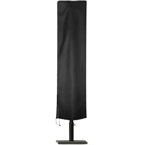 Funda impermeable para sombrilla de jardín, de tela Oxford, resistente a la lluvia y a la intemperie (210D, altura: 240 cm)