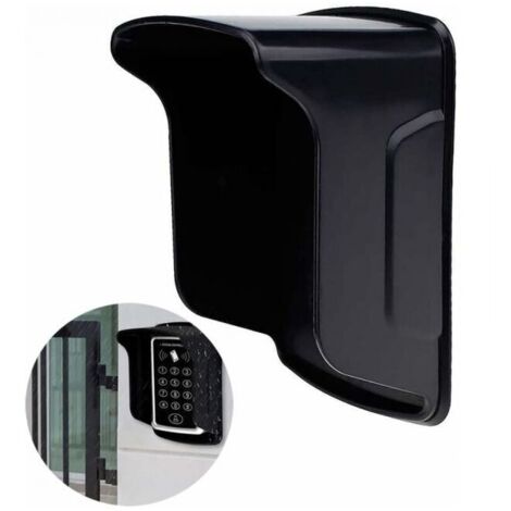 Funda impermeable para teclado controlador de timbre/máquina de huellas dactilares, funda para timbre, funda protectora impermeable para dispositivos de control de acceso