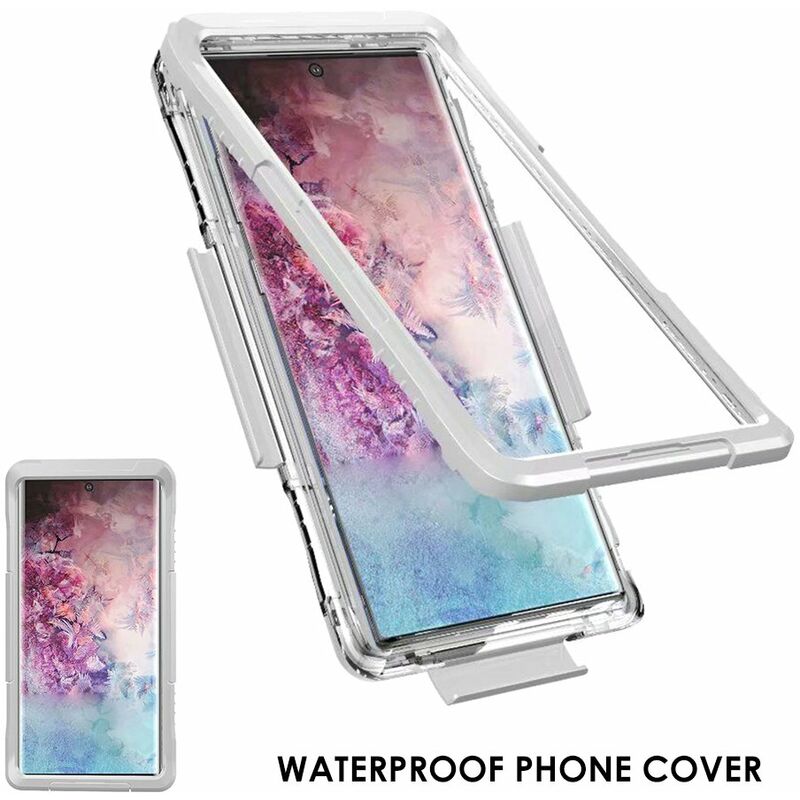 

Funda impermeable para telefono Fundas protectoras a prueba de agua y polvo subacuaticas compatibles con Samsung S10 S9 S8 Plus