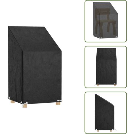 Funda impermeable - vidaXL Funda para silla de jardín 8 ojales polietileno 65x65x82x120 cm - Funda UV