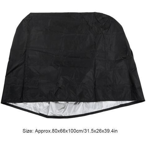 Funda impermeable y resistente a los rayos UV para barbacoa con bolsa de transporte – PVC, 80 x 66 x 100 cm – Varios colores – 1 funda + 1 bolsa de almacenamiento