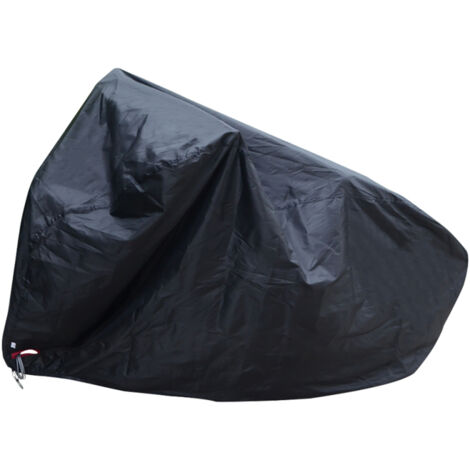 Funda impermeable y resistente al óxido para bicicletas de exterior, apta para bicicletas de montaña y de carretera. Funda de almacenamiento para motocicleta con orificio para candado.
