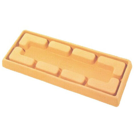 Funda inferior Millerighe 83×42×8 en resina Impruneta para cajas estriadas – Telcom