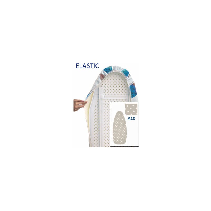

Funda mesa planchar elastic BLANCA SIMBOLOS AZULES - Ambit