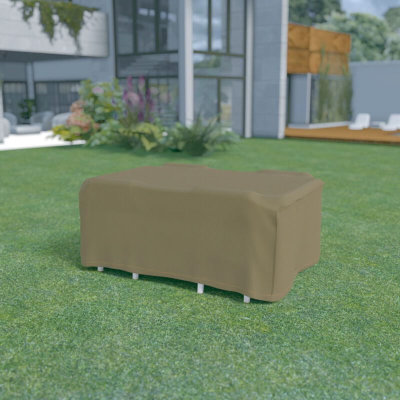 

Funda mesa rectangular + 4 sillas de 2,25 x 1,45 x h.90m Nortene