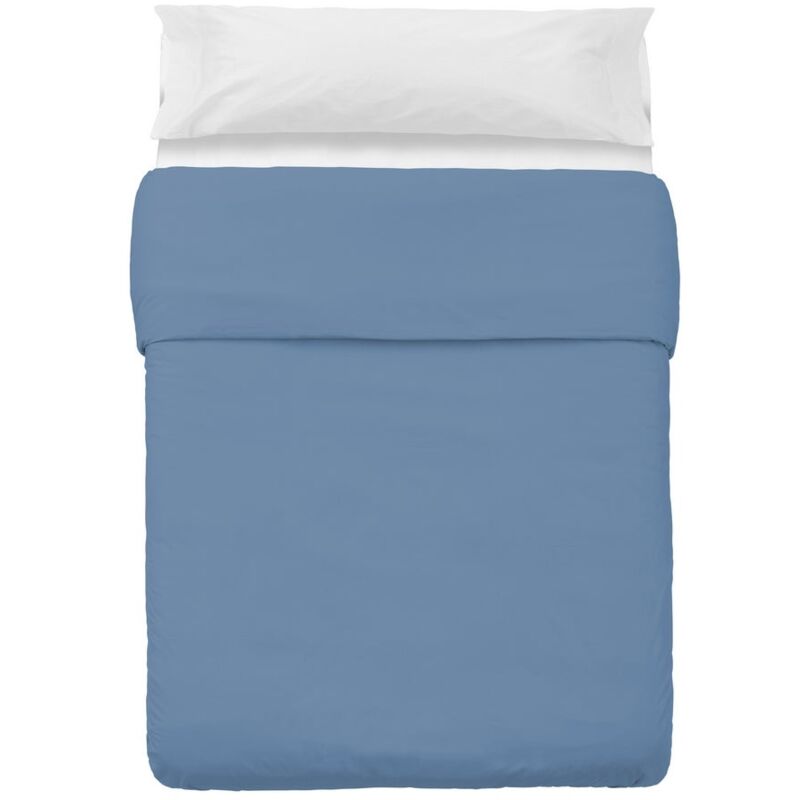 

Funda nórdica azul de algodón y poliéster clásica para camade 135 cm