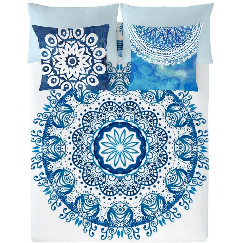 

Bh Design - Funda Nórdica Costura Greek Indigo (Cama de 150)