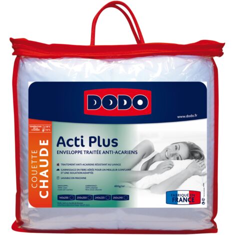 Funda nórdica DODO ACTI PLUS II antialergénica - 220x240cm - 2 personas - Venta-unica - Blanco