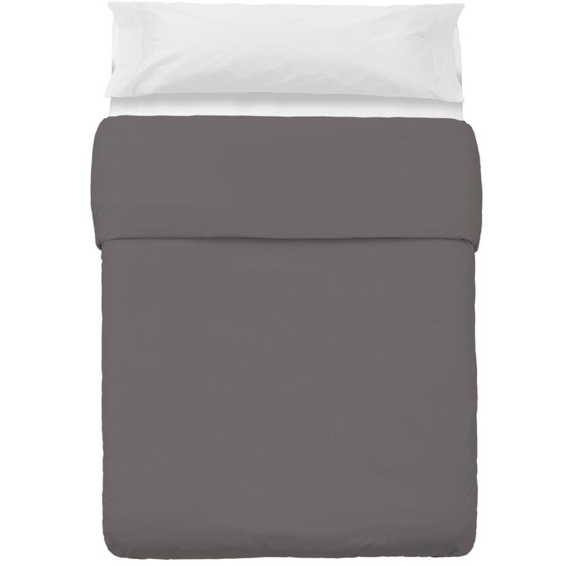 

Funda nórdica gris de algodón y poliéster clásica para camade 135 cm