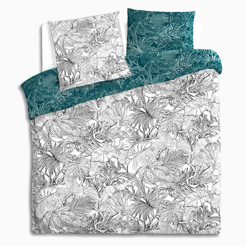 

Funda nordica modelo jungle 240x220cm apta para camas de 135cm, 150cm o 160cm. - Atmosphera