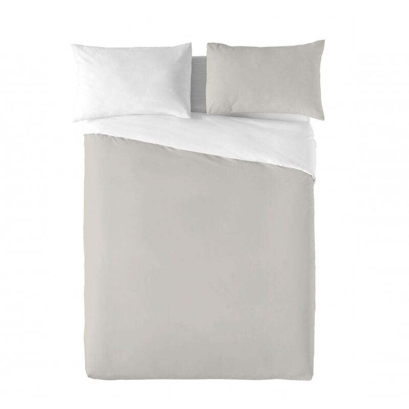 

Funda Nórdica Naturals Blanco Gris Claro