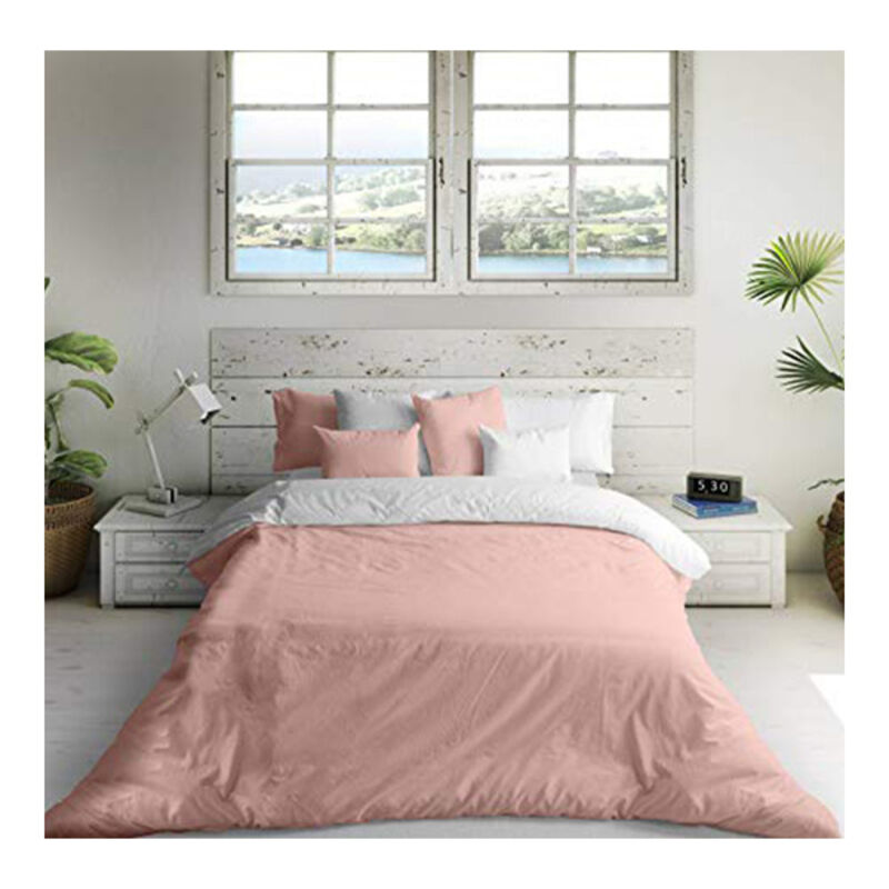 

Funda Nórdica Naturals Blanco Rosa (Cama de 105)