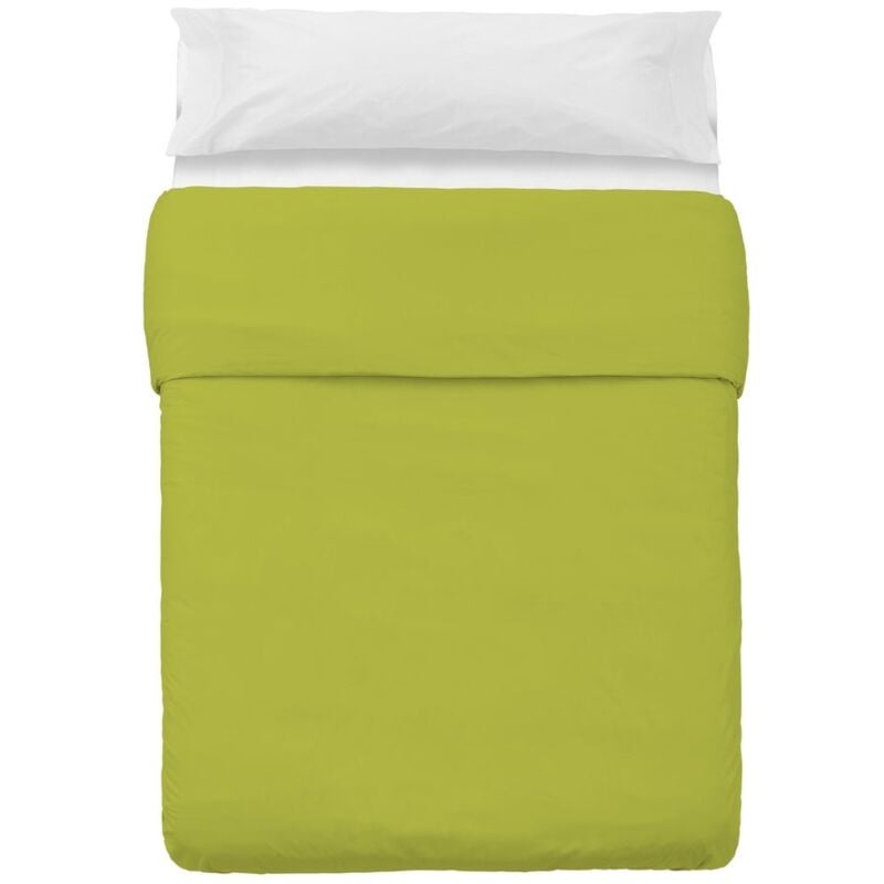 

Funda nórdica verde algodón y poliéster clásica para cama de 135 cm